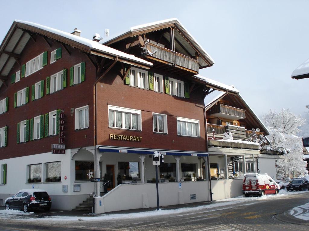 Hotel & Restaurant Bahnhof Reichenbach Reichenbach im Kandertal Exterior photo